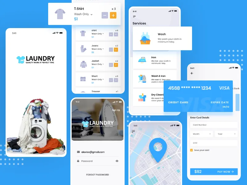 🧺 Laundry Day - On-Demand Laundry Service